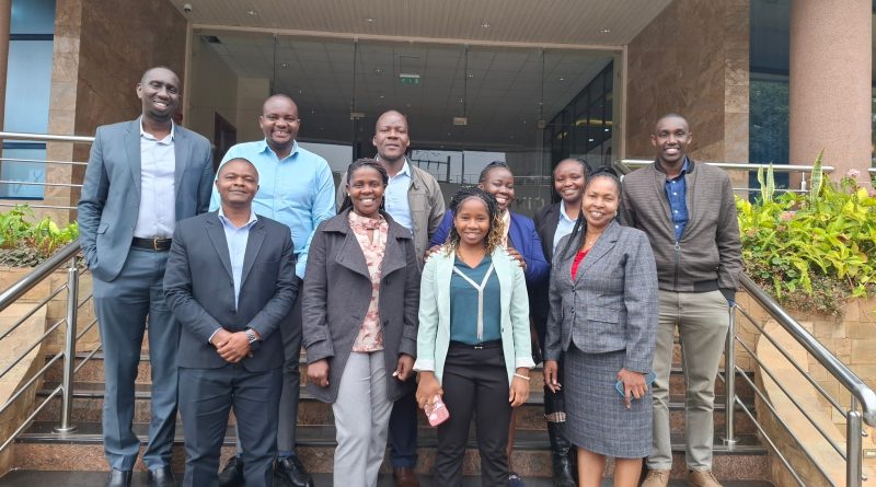 The Kingdom SACCO delegation with Pesapap Digital staff at Daykio Plaza which hosts Pesapap Digital offices in Nairobi